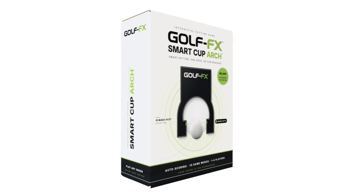 GOLF-FX Smart Cup Arch for indoor putting mats